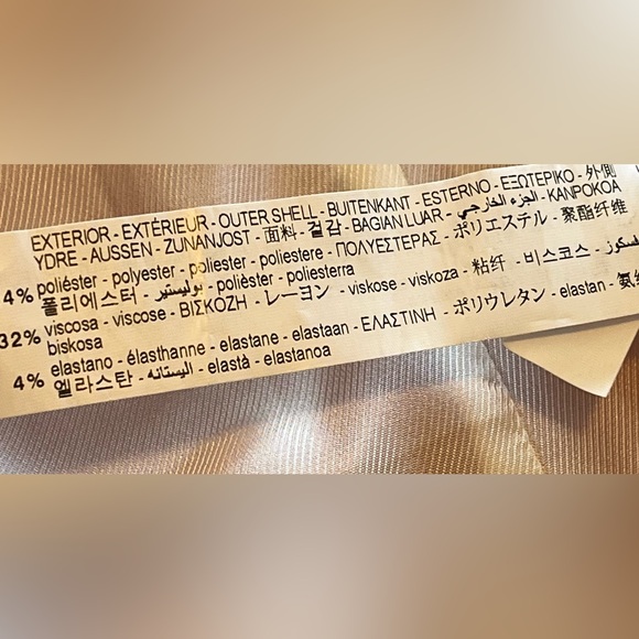 Zara Tailored Double Breasted Blazer Size Small - Picture 14 of 16